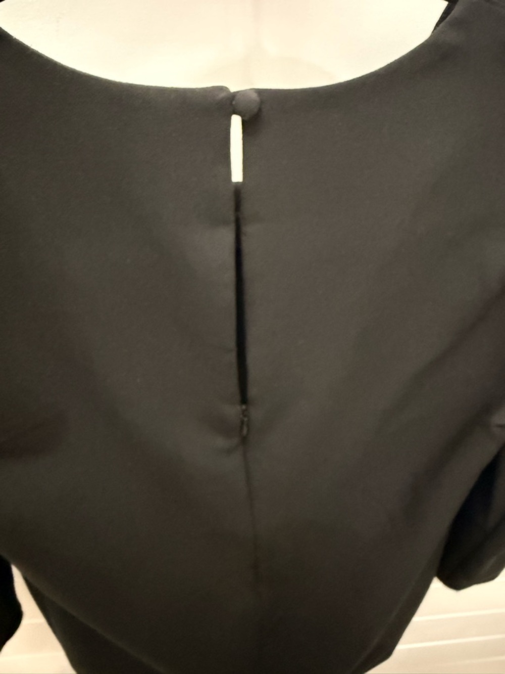 Banana Republic Black 3/4-Sleeve Shift Dress - Picture 7 of 8